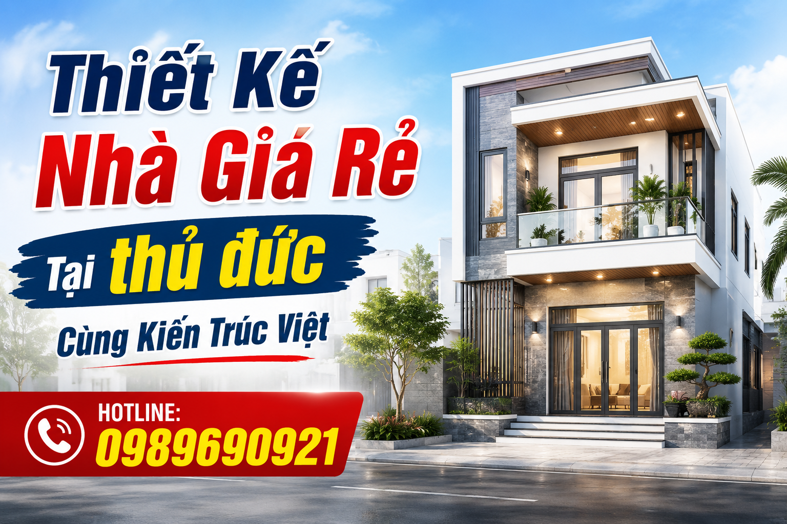 Thiết Kế Nhà Giá Rẻ Tại Thủ Đức Cùng Kiến Trúc Việt