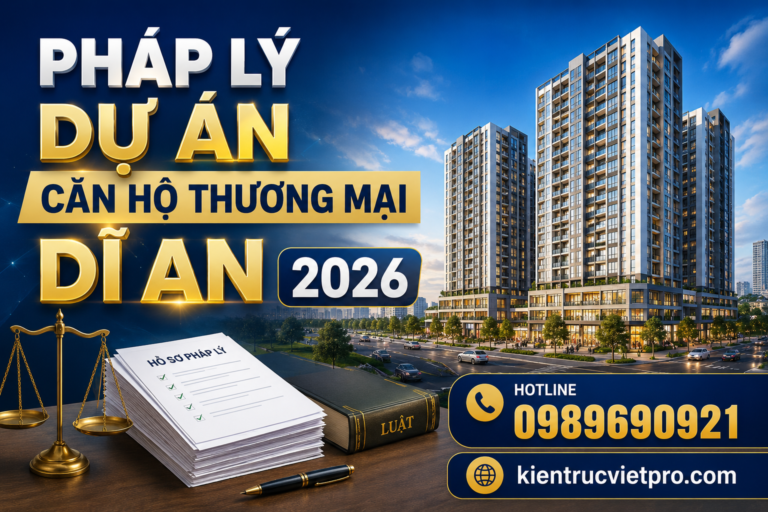 Pháp lý dự án căn hộ thương mại Dĩ An 2026
