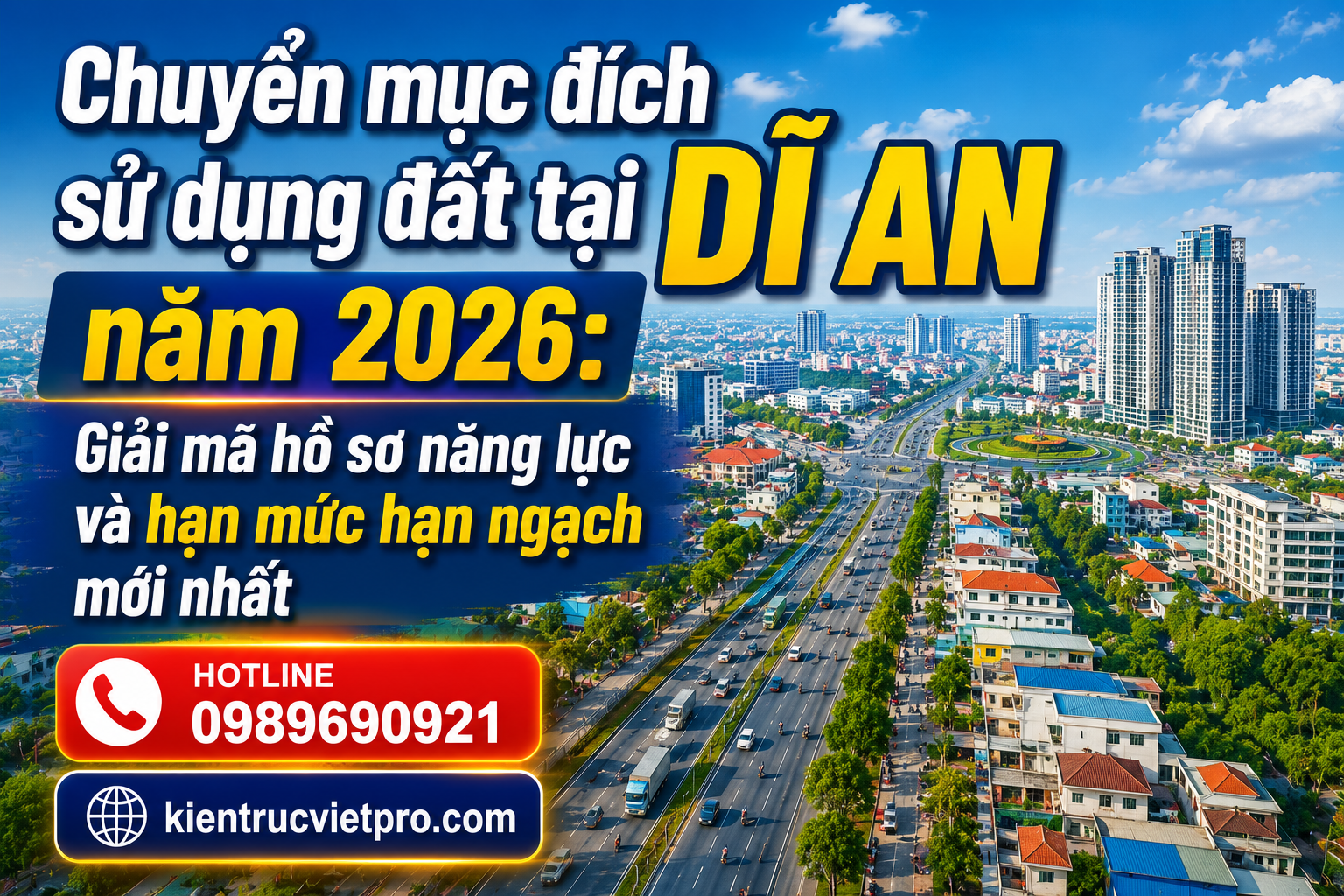 Chuyển mục đích sử dụng đất Dĩ An 2026