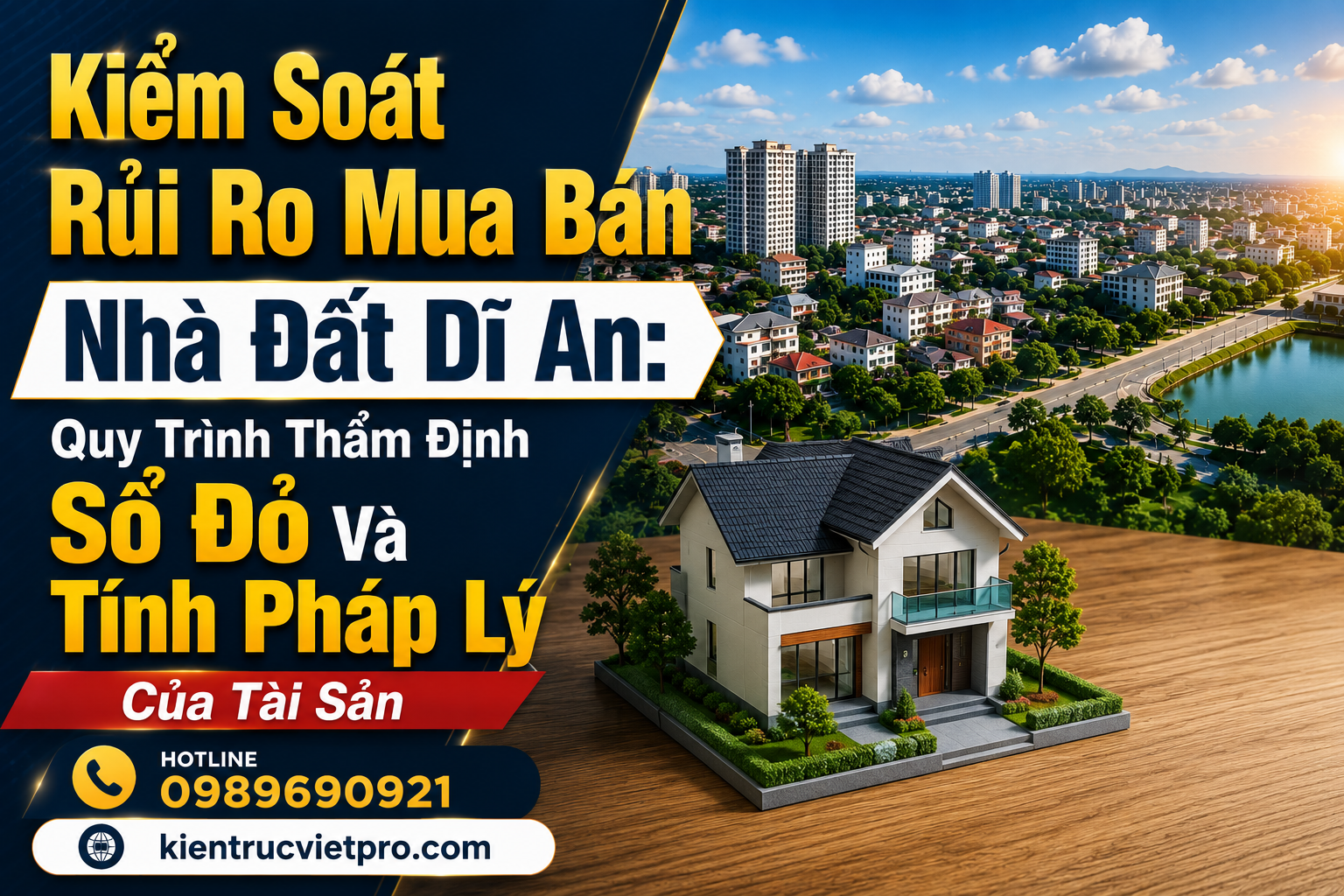Kiểm soát rủi ro mua bán nhà đất Dĩ An
