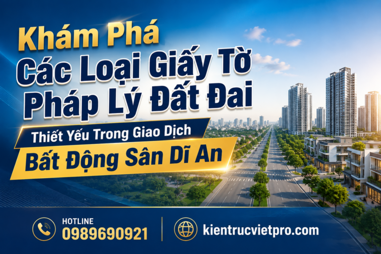 Giấy tờ pháp lý đất đai Dĩ An cần thiết