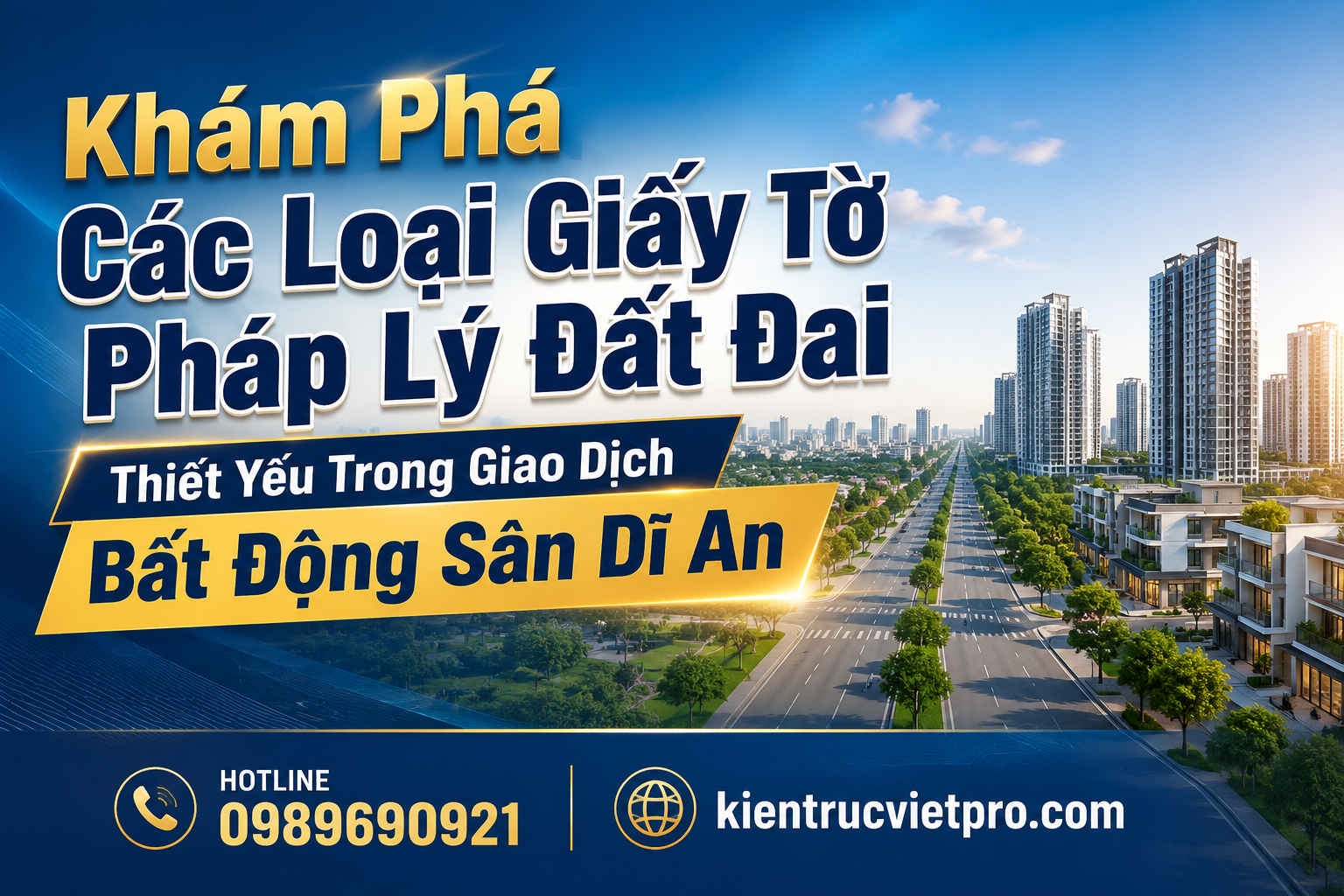 Giấy tờ pháp lý đất đai Dĩ An cần thiết