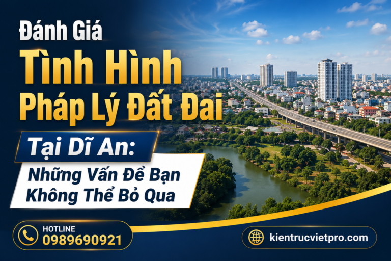 Khung cảnh thành phố Dĩ An với những bất động sản đang phát triển
