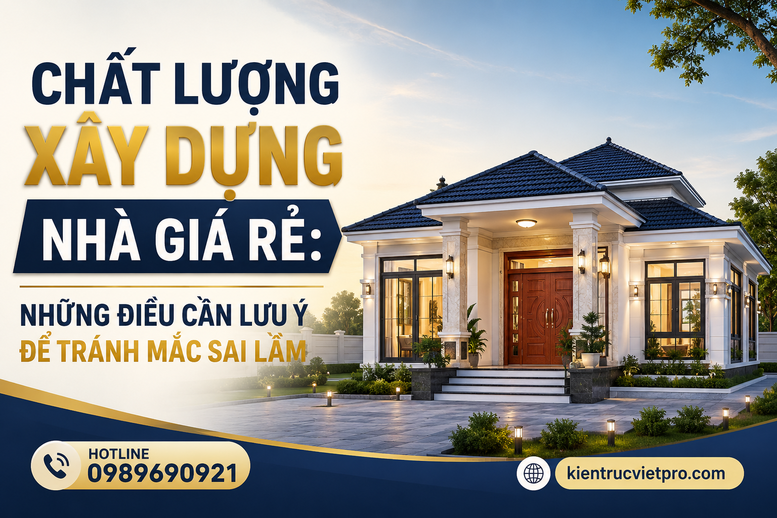 Thiết kế nhà cấp 4 hiện đại mái Nhật tối ưu chi phí xây dựng