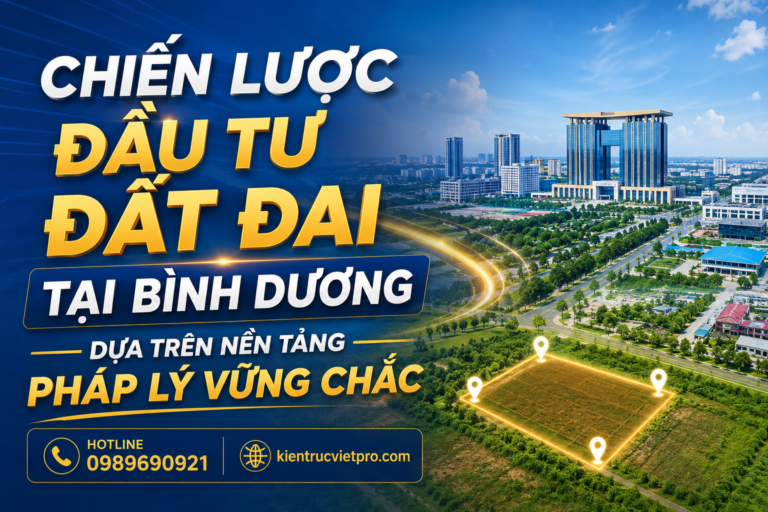 Chiến lược đầu tư đất đai tại Bình Dương dựa trên pháp lý vững chắc và quy hoạch hạ tầng đồng bộ