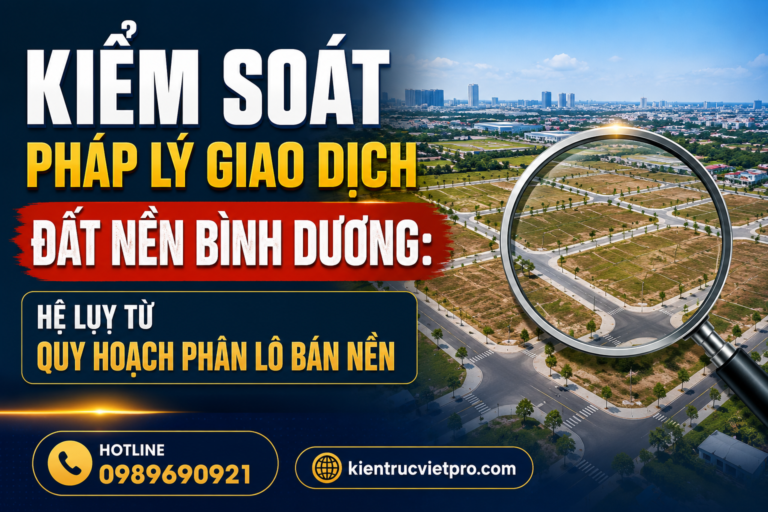 Kiểm soát pháp lý dự án đất nền phân lô bán nền tại Bình Dương dưới kính lúp