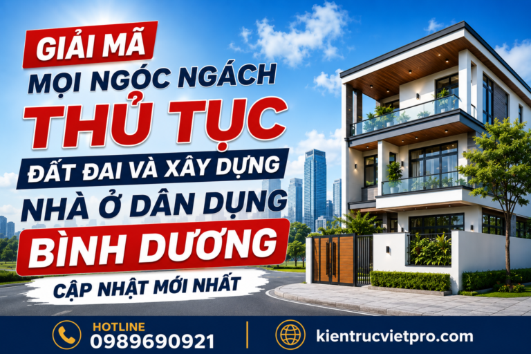 Tư vấn thủ tục đất đai và xây dựng nhà ở dân dụng tại Bình Dương