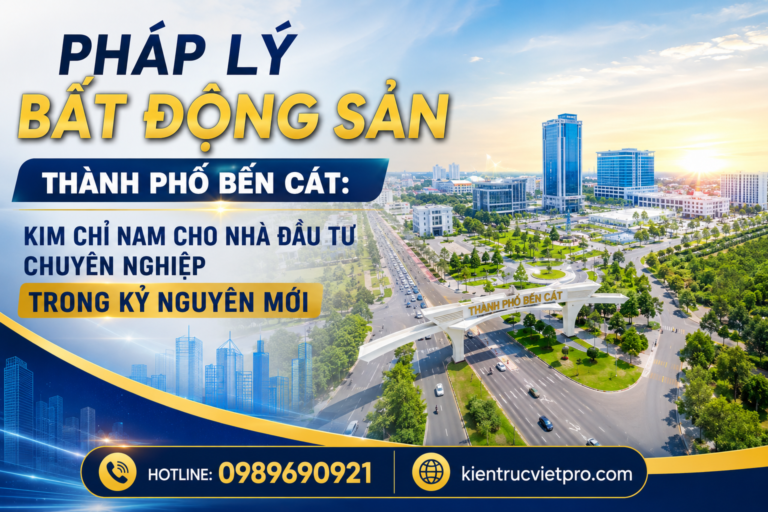 Pháp lý bất động sản thành phố Bến Cát Bình Dương minh bạch bền vững