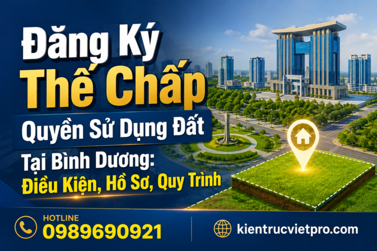 Đăng Ký Thế Chấp Quyền Sử Dụng Đất Tại Bình Dương Điều Kiện, Hồ Sơ, Quy Trình