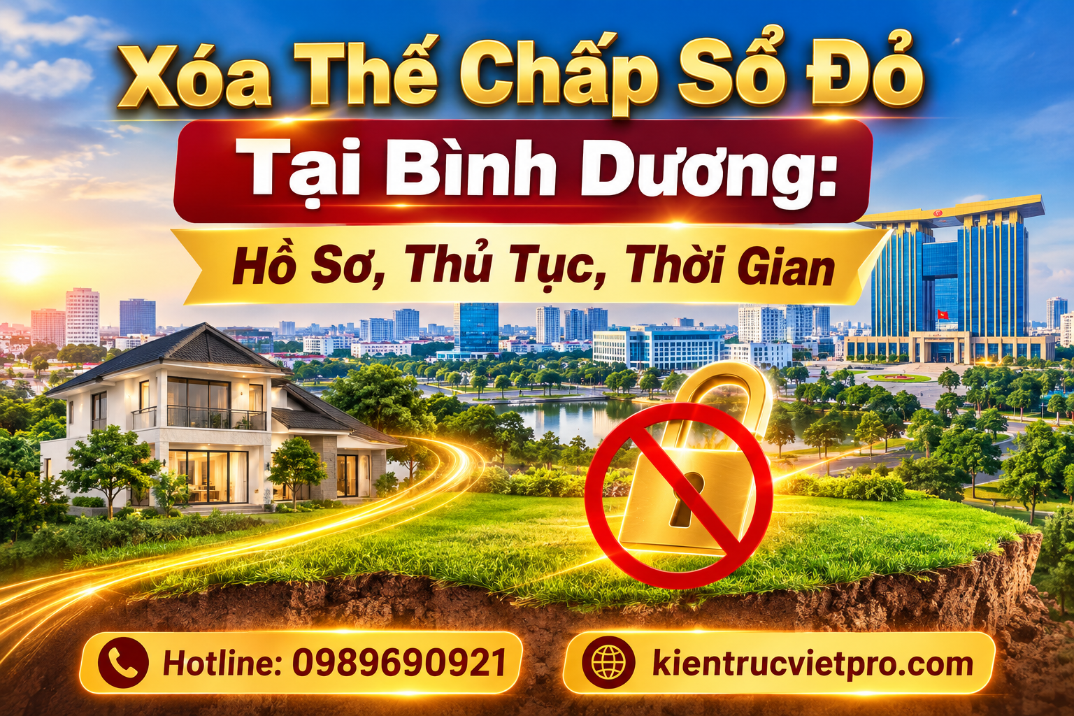 Xóa Thế Chấp Sổ Đỏ Tại Bình Dương Hồ Sơ, Thủ Tục, Thời Gian