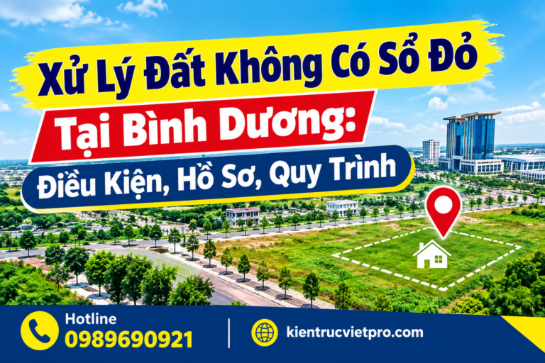 Xử Lý Đất Không Có Sổ Đỏ Tại Bình Dương Điều Kiện, Hồ Sơ, Quy Trình